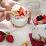 Round reusable jar glass with aluminium cap - 13oz D:3.46in W:3.66in H:3.18in - 50 pcs