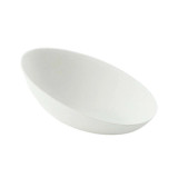 Bio n Chic Egg Shaped White Sugarcane Dish (No added PFAs) - 1oz L:3.1in W:2.1in H:1.1in - 300 pcs