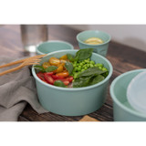 Phoenix Reusable recyled pale green bowl - 52oz D:7.2in H:3in - 24 pcs