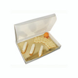 White Catering Box - L:16.54in W:11.02in H:2.36in - 25 pcs