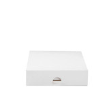 White Pastry Box - L:7.09in W:7.08in H:1.97in - 50 pcs