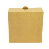 Brown Pastry Box - L:5.51in W:5.51in H:2.36in - 50 pcs