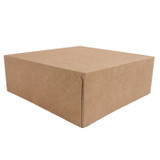 Kraft Pastry Box - L:7.87in W:7.87in H:3.15in - 50 pcs