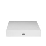 White Pastry Box - L:10.24in W:10.24in H:1.97in - 50 pcs