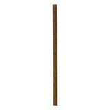 Compostable Coffee Ground Giant Straw - D:0.3in L:7.75in - 2000 pcs