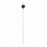 Bamboo Pick with Black Dice - L:4.1in - 1000 pcs
