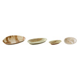 Egg Shaped Palm Leaf Plate - 13oz L:10.2in W:6.3in H:1in - 100 pcs