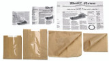 Brown Kraft Bag Opens 2 Sides - L:6.5in W:6.5in - 1000 pcs