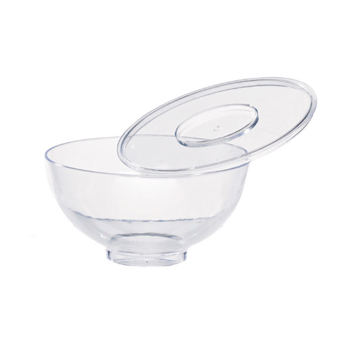 MILOU Clear PET Lid for 209MBMILOU90 - L:2.95in W:2.95in H:0.07in - 240 pcs