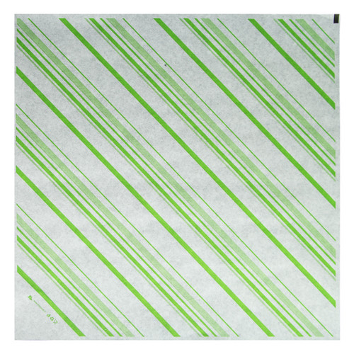 Decorative Paper Liners Green Design - L:12.5 x W:12.5in