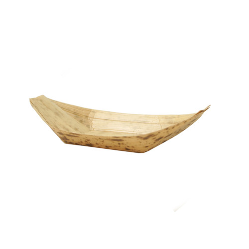 Bamboo Leaf Boat - 0.5oz L:3in W:1.6in H:0.4in - 2000 pcs