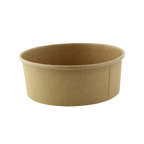 Round Kraft To Go Container -20oz Dia:5.7in H:2in
