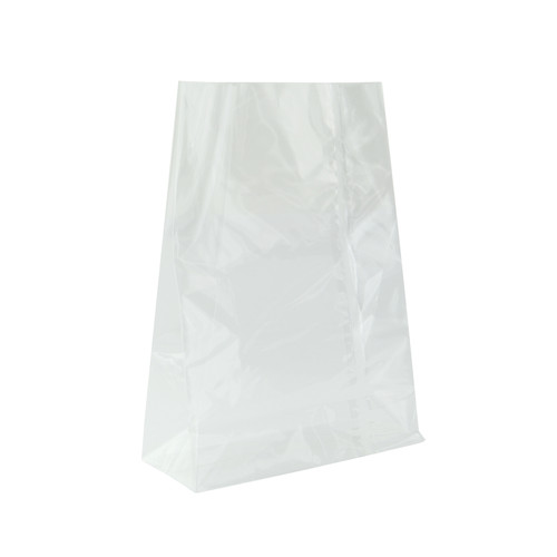 Clear PP SOS bag with flat bottom - H: 8.07 W: 2.6 L: 5.5