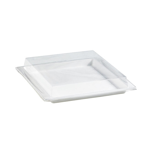 Clear PET Lid For 210APUTRP3 - 10.4 x 10.8 x 1.4in