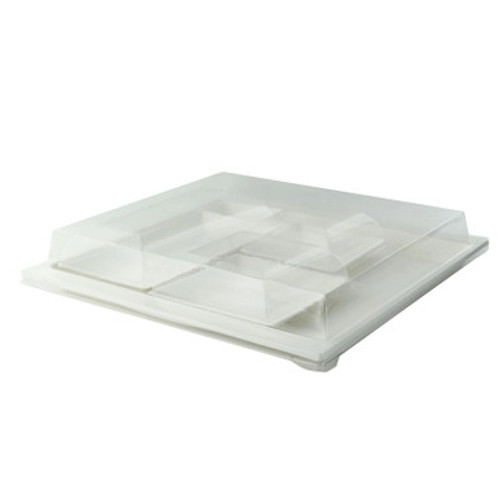 Sugarcane Bento Box Tray with 3 Sugarcane Compartments - 200 VIP Set Sugarcane Bento Box Tray with 3 Sugarcane Compartments - 200 VIP Set