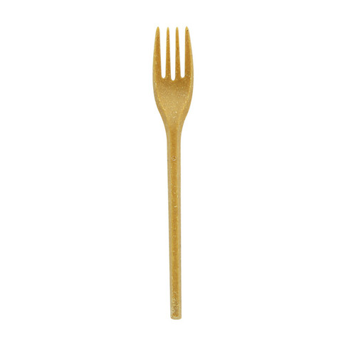 Wood Fiber Composite Reusable Fork - L:7.08in - 1000 pcs