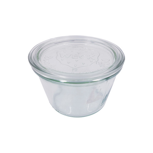 Bokocook reusable Weck jars with glass lid mold - 12.5oz H:2.91in D:3.93in - 6 pcs