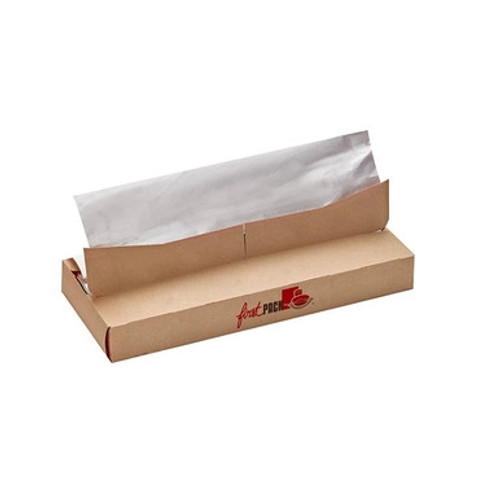 Interfolded greaseproof white paper in dispenser box - L:14.17in W:9.84in - 4200 pcs Interfolded greaseproof white paper in dispenser box - L:14.17in W:9.84in - 4200 pcs