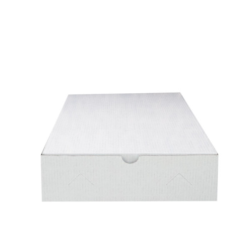 White Catering Box - L:11.02in W:7.48in H:2.36in - 25 pcs White Catering Box - L:11.02in W:7.48in H:2.36in - 25 pcs