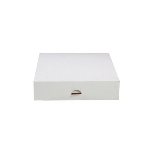 White Pastry Box - L:7.87in W:7.87in H:1.97in - 50 pcs White Pastry Box - L:7.87in W:7.87in H:1.97in - 50 pcs