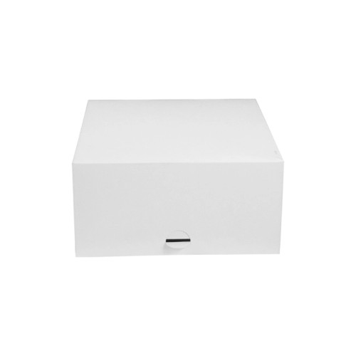 White Pastry Box - L:7.87in W:7.87in H:3.94in - 50 pcs White Pastry Box - L:7.87in W:7.87in H:3.94in - 50 pcs