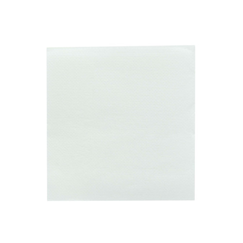 Point to point White Tissue Napkin - L:8in W:8in 2 Ply, 1/4 Fold - 2700 pcs