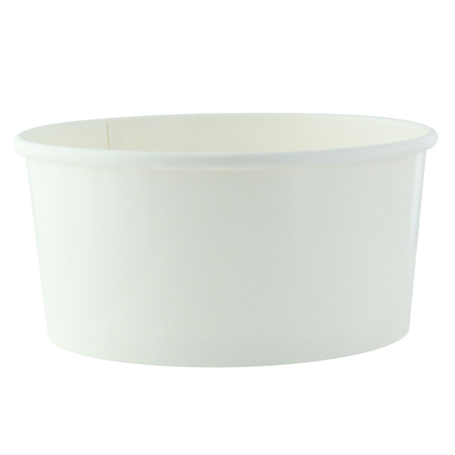 Buckaty Round White To Go Container -30oz Dia:5.75in H:2.95in