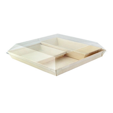 Order A Sample - SaMurai Wooden Tray VIP Lunchbox - 100 Sets
