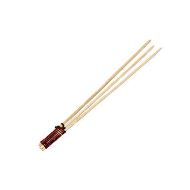 Bamboo Skewer 3 Prong with Tied End - L:3.14in W:0.2in - 2000 pcs Bamboo Skewer 3 Prong with Tied End - L:3.14in W:0.2in - 2000 pcs