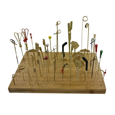 Bamboo Baseball Skewers. - L:4.7in - 1000 pcs Bamboo Baseball Skewers. - L:4.7in - 1000 pcs