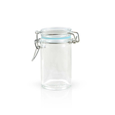Mini Reusable Glass Seal Jars - 2oz D:1.7in H:3.2in - 24 pcs Mini Reusable Glass Seal Jars - 2oz D:1.7in H:3.2in - 24 pcs