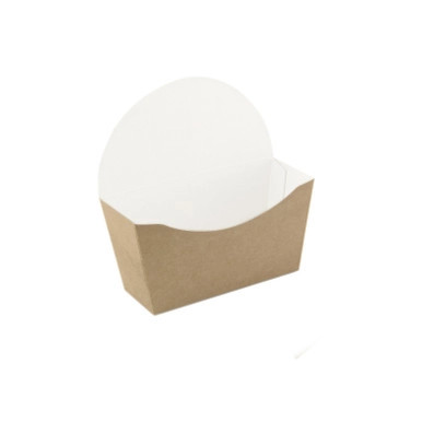 Kraft Bagel Box - 2oz L:4.7in W:4.7in H:1.75in - 1000 pcs Kraft Bagel Box - 2oz L:4.7in W:4.7in H:1.75in - 1000 pcs