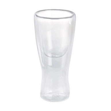 Double Wall Tall Mini Reusable Glass. - 2oz D:2in H:4in - 48 pcs