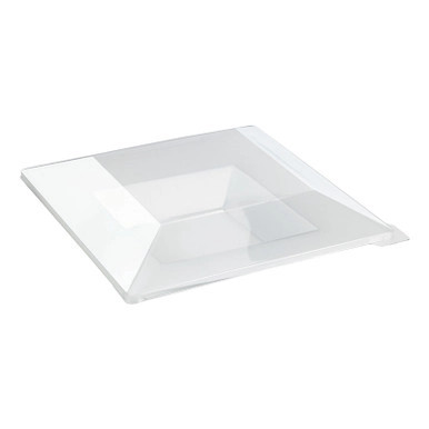 Quadra Reusable Square Heavyweight Plate - 12oz L:8.4in W:8.4in H:1.55in - 60 pcs Quadra Reusable Square Heavyweight Plate - 12oz L:8.4in W:8.4in H:1.55in - 60 pcs