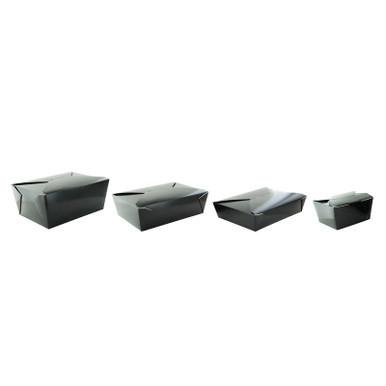 Black Meal Box - 70oz Base:L:7.7in W:5.5in H:2.5in Top:L:8.5in W:6.3in H:2.5in - 200 pcs Black Meal Box - 70oz Base:L:7.7in W:5.5in H:2.5in Top:L:8.5in W:6.3in H:2.5in - 200 pcs