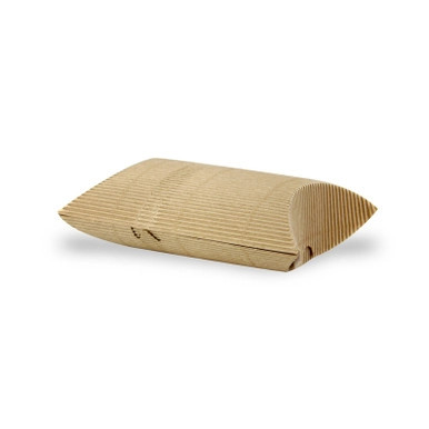 Cushion Corrugated Hot Sandwich Box - 30oz L:5.7in W:5.1in H:2.2in - 475 pcs