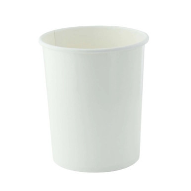 White Soup Cup (Lid optional) - 20oz D:3.75in H:4.4in - 500 pcs White Soup Cup (Lid optional) - 20oz D:3.75in H:4.4in - 500 pcs