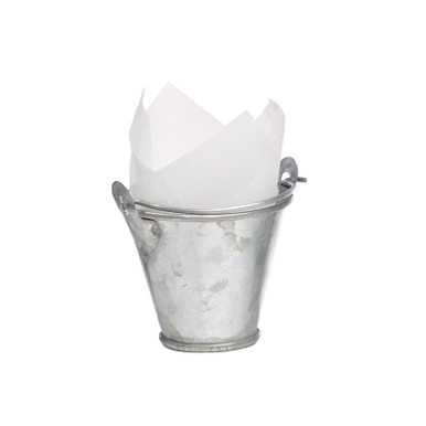 Mini Reusable Metal Bucket - 1oz D:2in H:1.6in - 144 pcs Mini Reusable Metal Bucket - 1oz D:2in H:1.6in - 144 pcs