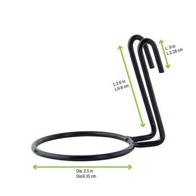 Reusable Ramekin Metal Holder - D:2.4in H:2.7in - 6 pcs Reusable Ramekin Metal Holder - D:2.4in H:2.7in - 6 pcs