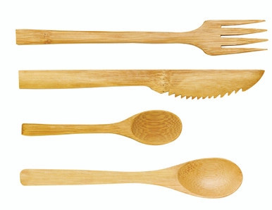 Small Bamboo Spoon - L:4.7in - 250 pcs Small Bamboo Spoon - L:4.7in - 250 pcs