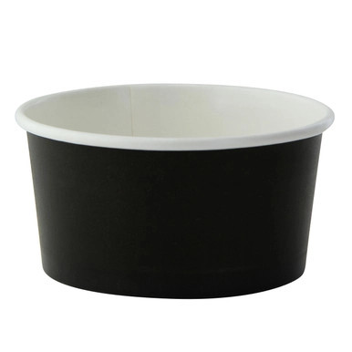 Black Paper Cup - 7oz x D:3.5in H:2in - 1000 pcs Black Paper Cup - 7oz x D:3.5in H:2in - 1000 pcs