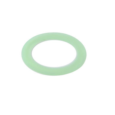 Light Green Colored Reusable Silicone Rings for Boka Jars - L:1.57in W:1.57in H:0.08in - 24 pcs
