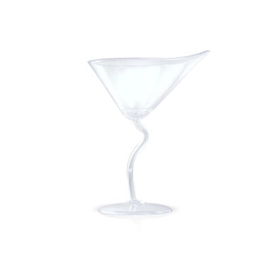 Mini Martini Cup - 2oz D:3in H:4.5in - 100 pcs Mini Martini Cup - 2oz D:3in H:4.5in - 100 pcs