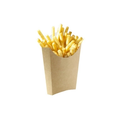 Large Kraft French Fry Pails - 16oz L:5.3in W:4.5in H:7.1in - 1000 pcs Large Kraft French Fry Pails - 16oz L:5.3in W:4.5in H:7.1in - 1000 pcs