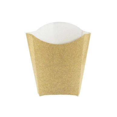 Large Kraft French Fry Pails - 16oz L:5.3in W:4.5in H:7.1in - 1000 pcs Large Kraft French Fry Pails - 16oz L:5.3in W:4.5in H:7.1in - 1000 pcs