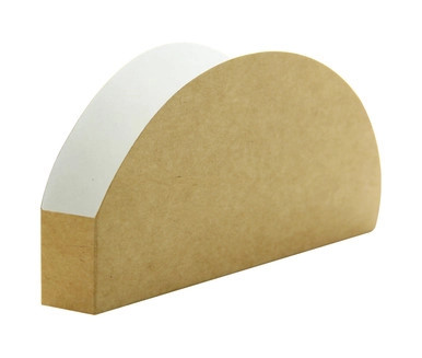 Kraft Taco Tray - L:5.9in W:2.8in H:0.8in - 1000 pcs