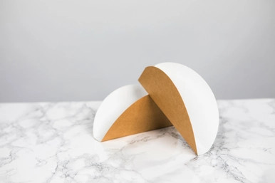 Kraft Taco Tray - L:5.9in W:2.8in H:0.8in - 1000 pcs