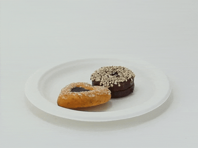 Sugarcane White Round Plate - D:6in - 1000 pcs