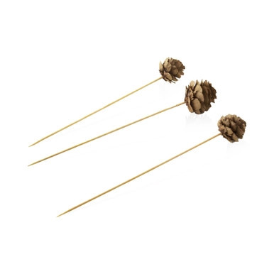 Pine Cone Skewer - L:3.5in - 1000 pcs