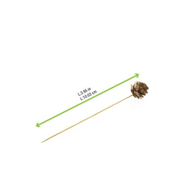 Pine Cone Skewer - L:3.5in - 1000 pcs
